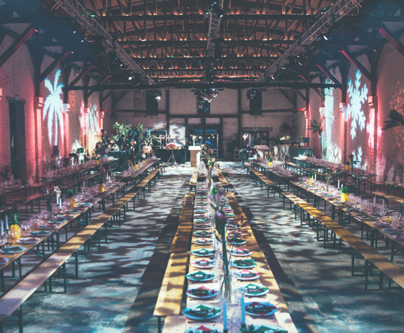 Create unique experiences together for your company event.