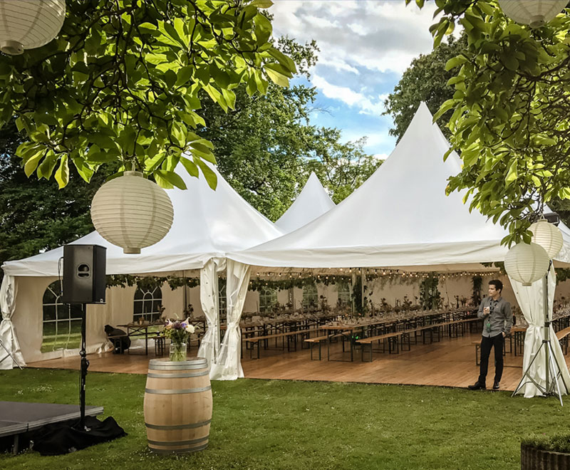 Are you considering renting a tent for your next company event?